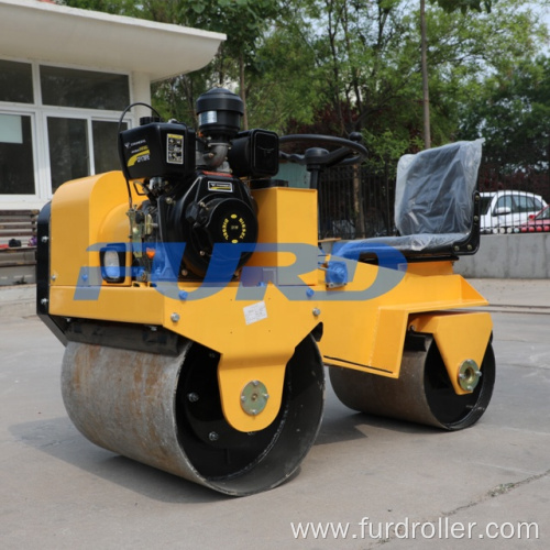 700kg ride on double drum compactor (FYL-850)